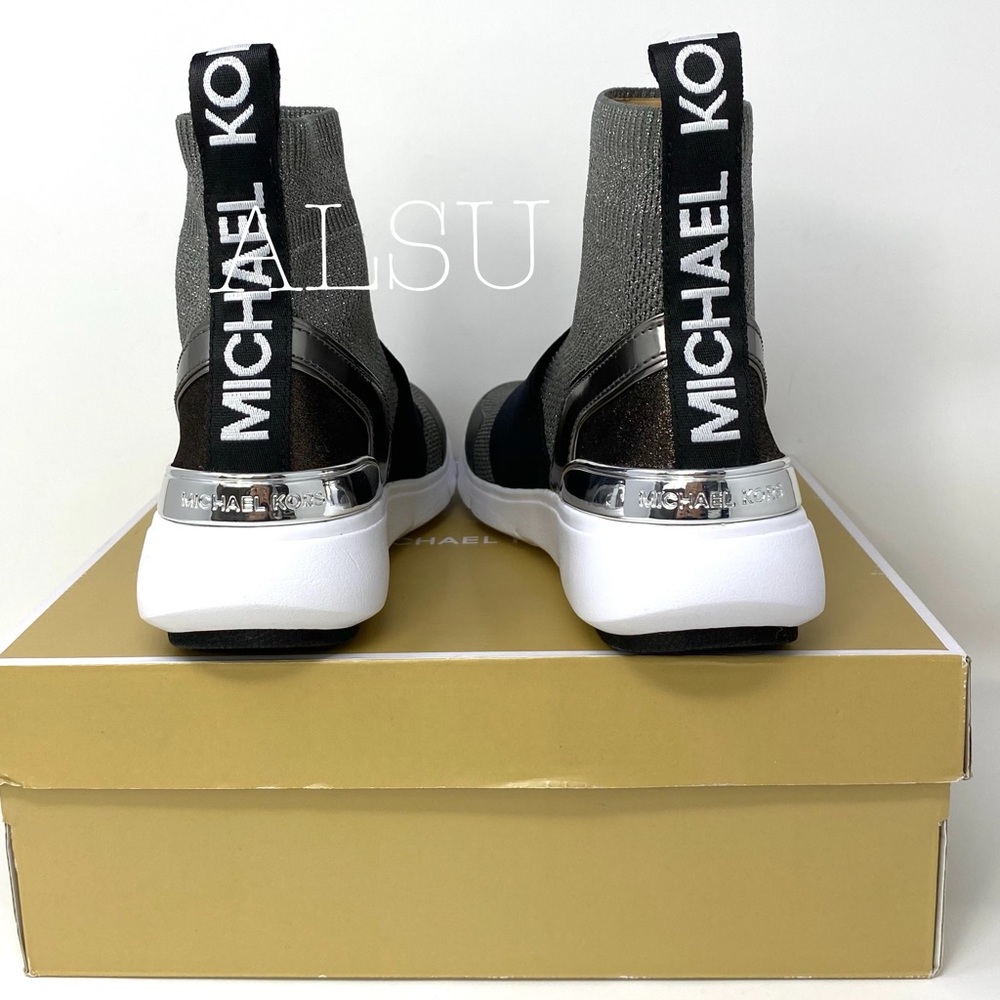 Michael Kors Sterling Bootie Textile Gunmetal Wmns - Picture 6 of 8